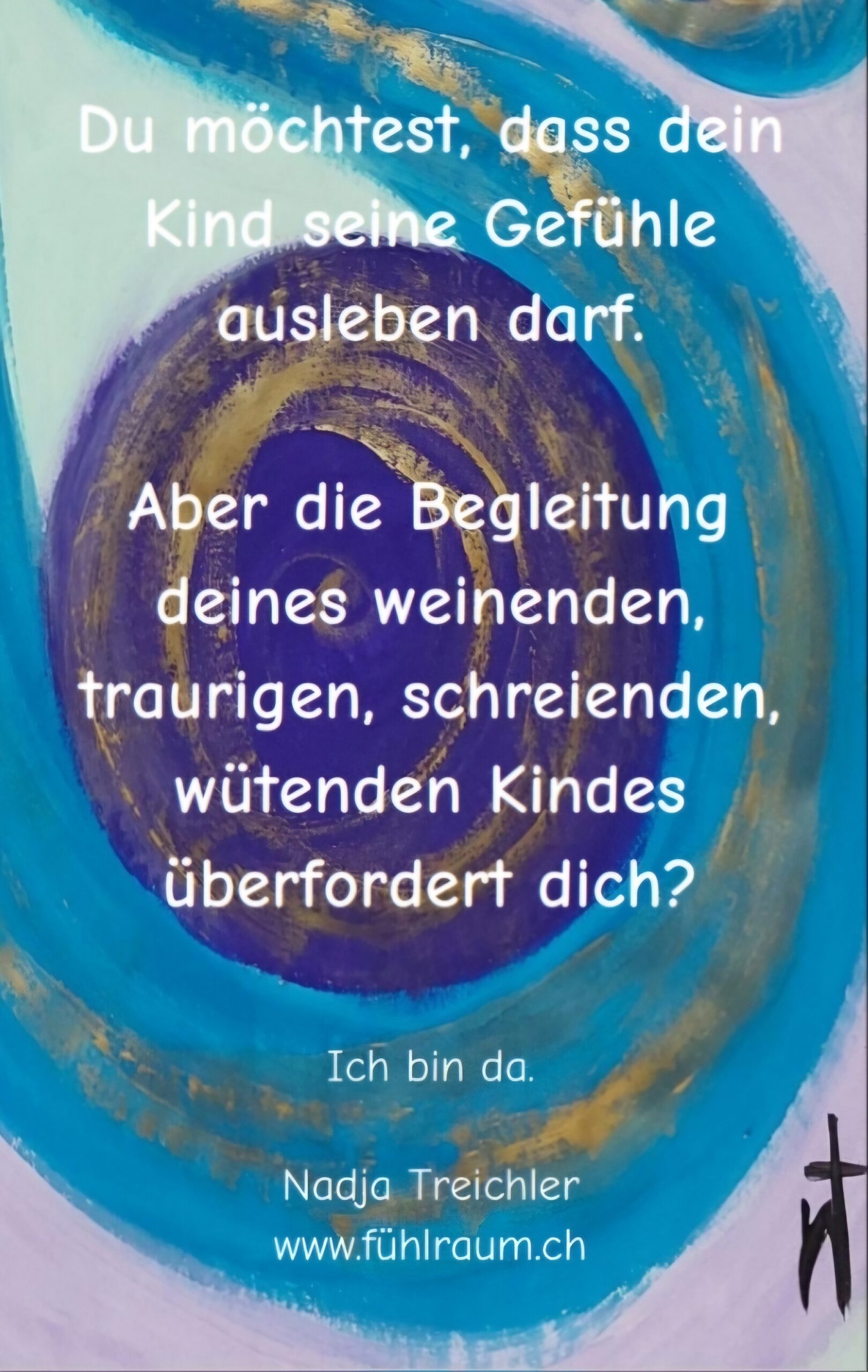 Du möchtest, dass dein Kind seine Gefühle ausleben darf? Aber die Begleitung deines weinenden, traurigen, schreienden Kindes überfordert dich?